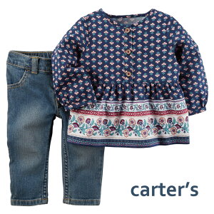 Z[ J[^[Y 2_ZbgAbv xr[ `jbNgbvfjpc Carter's ̎qp uEX㉺Zbg 6m-24m