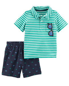 Z[ J[^[Y Carter's@ |Vcpc ㉺ 2_Zbg ݕtVc ZbgAbv ~gO[ j̎q 6m9m12m18m24m