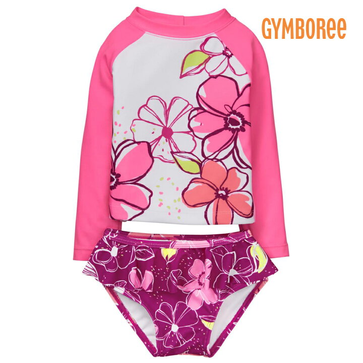 楽天市場】ジンボリー GYMBOREE 水着 ラッシュガード 長袖 スカート 