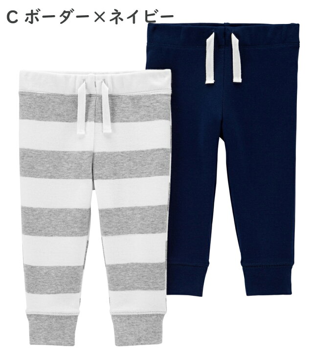 楽天市場】カーターズ パンツ 2枚セット ベビー服 綿100％ Carter
