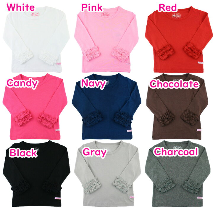 楽天市場】ラッフルバッツ Ruffle Butts フリル袖 長袖 Tシャツ 