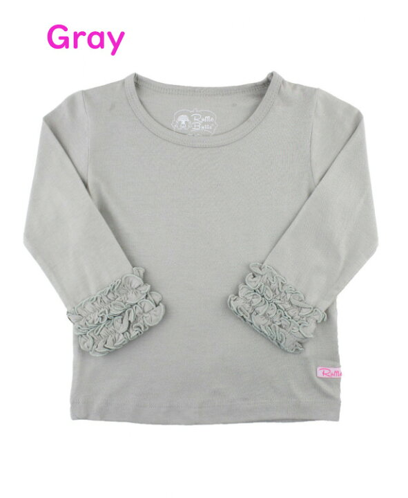 楽天市場】ラッフルバッツ Ruffle Butts フリル袖 長袖 Tシャツ 