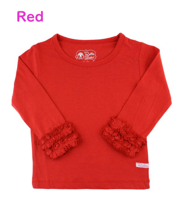 楽天市場】ラッフルバッツ Ruffle Butts フリル袖 長袖 Tシャツ 
