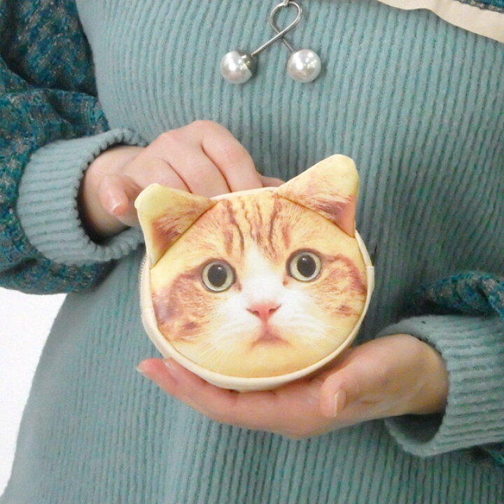 楽天市場】ポーチ 猫 化粧ポーチ コスメ メイク 小物入れ 茶太郎  