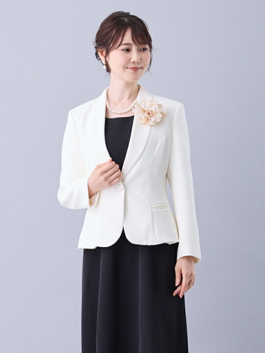 楽天市場】ミセス フォーマル 結婚式 ジャケット 50代 フォーマル 