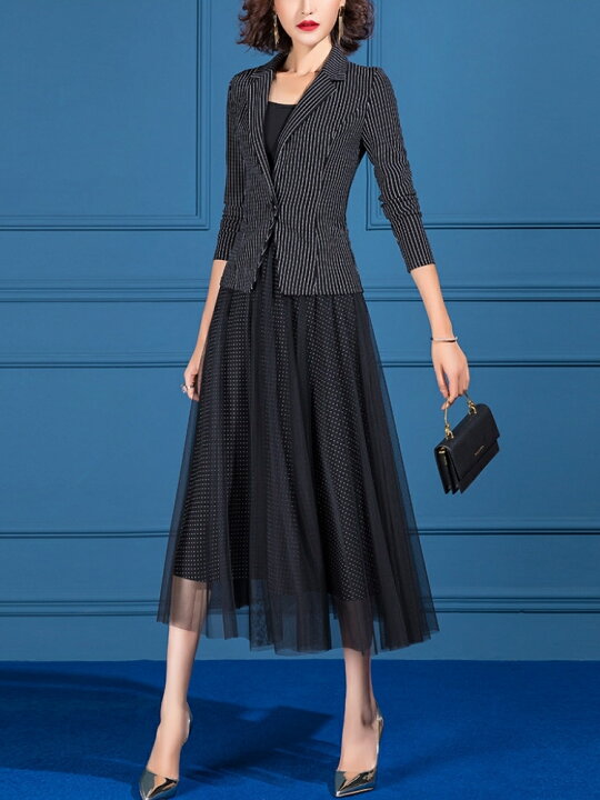 楽天市場 卒業式 スーツ 母 40代 体型カバー 大きいサイズ セットアップ 50代 30代 おしゃれ 入学式 ママスーツ かっこいい ロング 卒園式 入園式 ママ フォーマル スカートスーツ 長め ミセス セレモニースーツ ロングスカート 顔合わせ 母親 服装 結婚式 親族