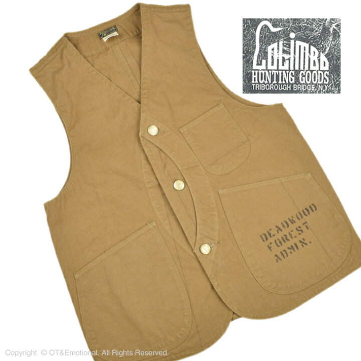 楽天市場】コリンボ（COLIMBO）ハンティングベスト LUMBER JACK VEST 