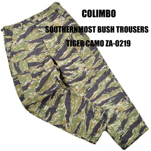 �R�����{�iCOLIMBO�j�~���^���[�p���c SOUTHERNMOST BUSH TROUSERS TIGER CAMO ZA-0219