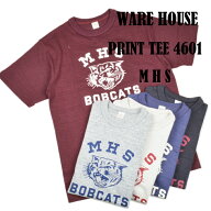 ウエアハウス（WAREHOUSE）Tシャツ 4601 MHS