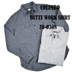 �R�����{�iCOLIMBO�j�V�����u���[�V���c BUTTE WORK SHIRT ZB-0308
