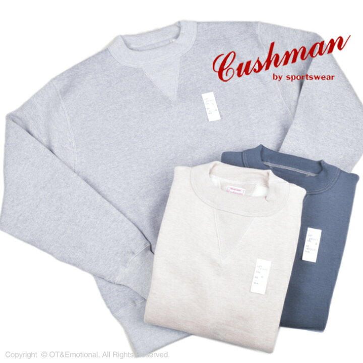 楽天市場】クッシュマン（Cushman）セットインスリーブスウェット 