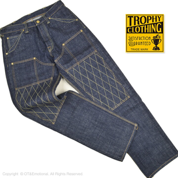 楽天市場】トロフィークロージング（TROPHY CLOTHING）ジーンズ W Knee 
