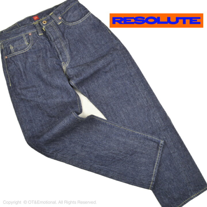 楽天市場】リゾルト（RESOLUTE）ジーンズ Lot 714 ウエスト36インチUP 