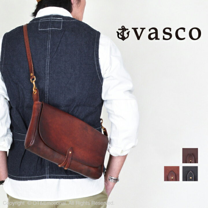 楽天市場】ポイント5倍！ヴァスコ（vasco) レザー3WAYクラッチバッグ  