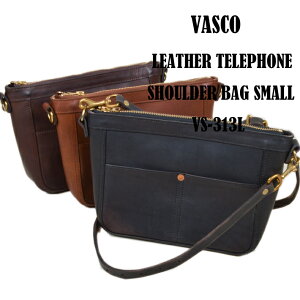 ���@�X�R�ivasco�jLEATHER TELEPHONE SHOULDER BAG SMALL VS-313L