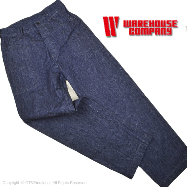 楽天市場】ウエアハウス（WAREHOUSE）ミリタリーパンツ U.S.NAVY DENIM  