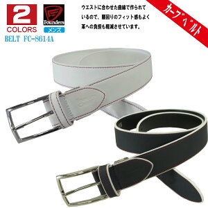 FoundersClub ファウンダース ファウンダースクラブ メンズ ゴルフ ベルト ゴルフベルト日本製 メンズベルト カーブベルト FC8614A