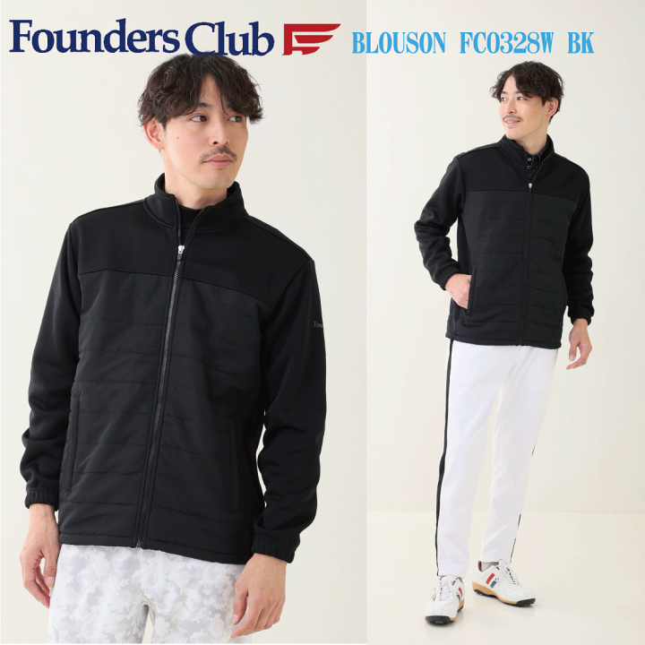 楽天市場】ゴルフウェア メンズ 中綿 裏フリース ボンディング