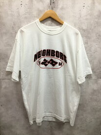 【送料無料】NEIGHBORHOOD NH.TEE SS-9 ネイバーフッド 23ss Tシャツ 231PCNH-ST09 ホワイト【中古】【004】