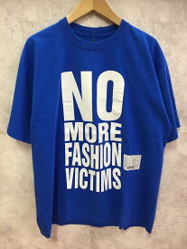 【送料無料】NEIGHBORHOOD NH × KATHARINE HAMNETT TEE SS-2 232PCKHN-ST02S ネイバーフッド キャサリンハムネット 23AW Tシャツ ブルー【中古】【004】