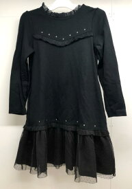 kate spade（ケイトスペード）スタッズ付きワンピース　-子供服- 【中古】【007】