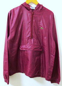 【送料無料】IZOT LACOSTE（アイゾット　ラコステ）70's~80's　香港製　ナイロン　アノラックパーカー【中古】【007】