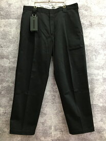 【送料無料】NEIGHBORHOOD NH × DICKIES TUCK PANTS ネイバーフッド ディッキーズ タックワークパンツ 23AW BLACK【中古】【004】