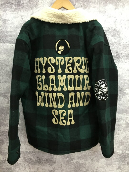 楽天市場】【送料無料】WIND AND SEA HYSTERIC GLAMOUR Ranch Coat  