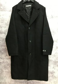 【送料無料】NEIGHBORHOOD CHESTER COAT 23AW BLACK ネイバーフッド チェスターコート【中古】【004】