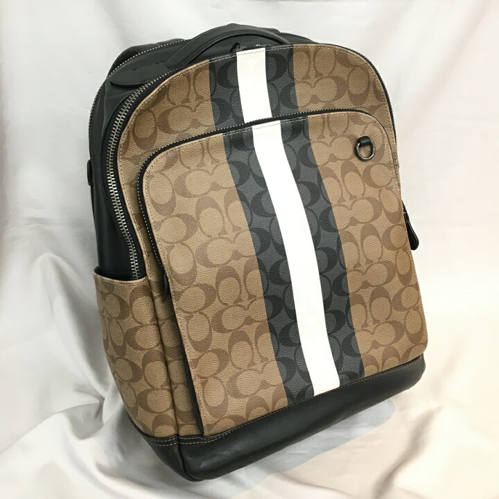 楽天市場】【送料無料】COACH コーチ シグネチャーグラハムブロックド  