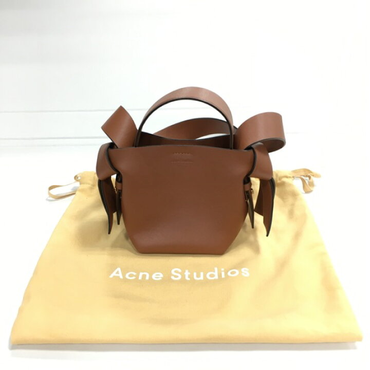 楽天市場】【送料無料】Acne Studios MUSUBI MICRO LEATHER BAG  