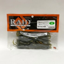 RAID JAPAN/レイドジャパン BATTLE HOG 4.4inch バトルホッグ4.4inch/カラー：#006 GREEN PUMPKIN/BLUE FLK【中古】 【007】