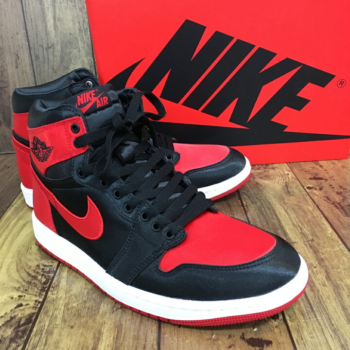 楽天市場】【送料無料】NIKE WMNS AIR JORDAN 1 RETRO HIGH OG SATIN  