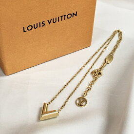 【送料無料】Louis Vuitton ルイヴィトン エッセンシャルV M61083 ネックレス【中古】【004】