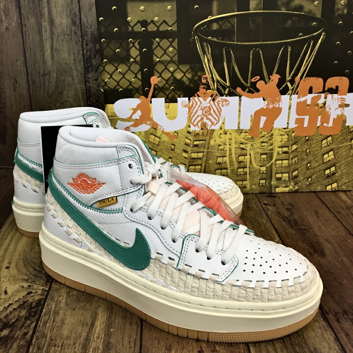 【お取り寄せ商品】UNION × BEPHIES BEAUTY SUPPLY × NIKE WMNS AIR JORDAN 1 HIGH ELEVATE SP SUMMER '96 ユニオン × べフィーズ ビューティー サプライ × ナイキ ウィメンズ エアジョーダン1 ハイ エレベート SP サマー'96 FD0696-100 メンズ レディース 人気 おしゃれ