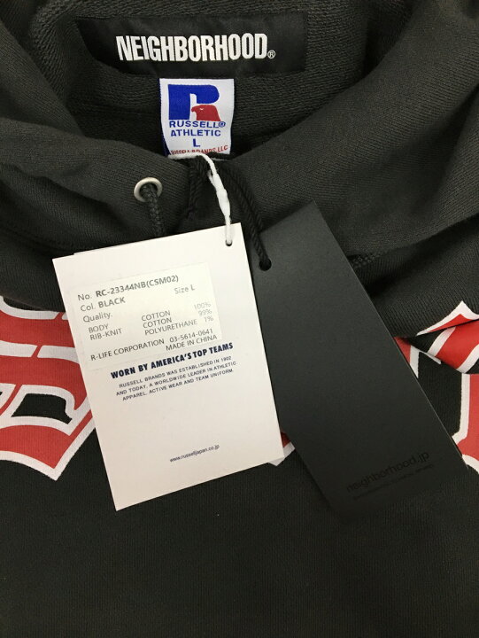 楽天市場】【送料無料】NEIGHBORHOOD NH X RUSSELL ATHLETIC 