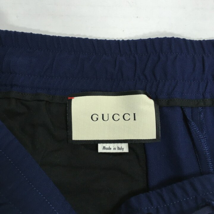 楽天市場】【送料無料】GUCCI / グッチ ストライプクロップドパンツ 