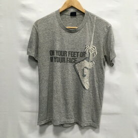 【送料無料】NIKE /ナイキ 80's 肩掛け DELTA FORCE　デルタフォースTシャツ　ヴィンテージ　プリントT　半袖　メンズ　グレー　size：L 【中古】【006】