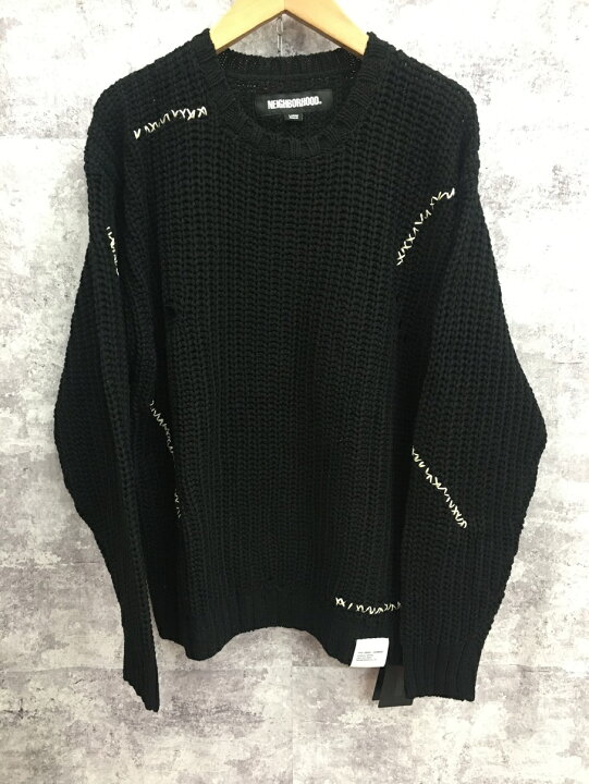 楽天市場】【送料無料】NEIGHBORHOOD SAVAGE CREWNECK SWEATER 24SS 