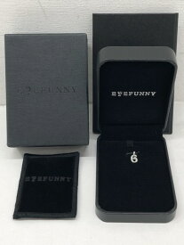 【送料無料】EYEFUNNY(アイファニー) Diamond number No.6 18石 ダイヤモンド ナンバー 6 ペンダントトップ 【中古】【007】