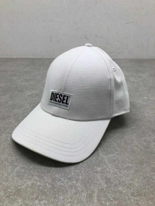 楽天市場】DIESEL(ディーゼル) ボックスロゴ キャップ ホワイト 