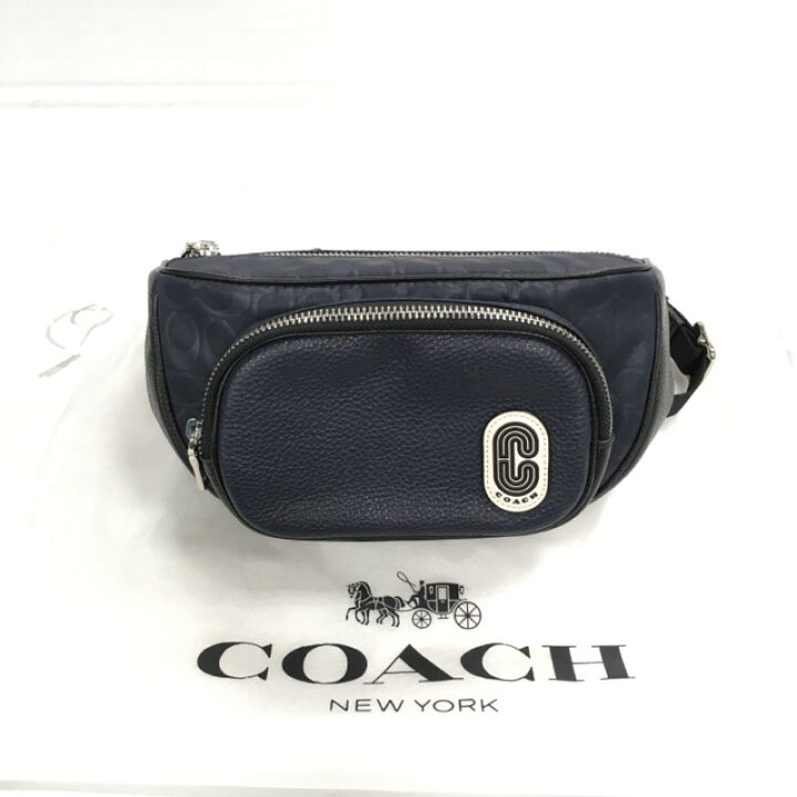 楽天市場】【送料無料】COACH COURT BELT BAG IN SIGNATURE NYLON 1685 