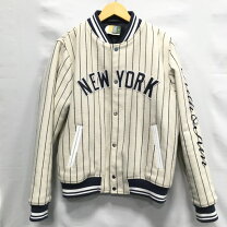 楽天市場】ヤンキース スタジャン（カラーホワイト）（メンズ 