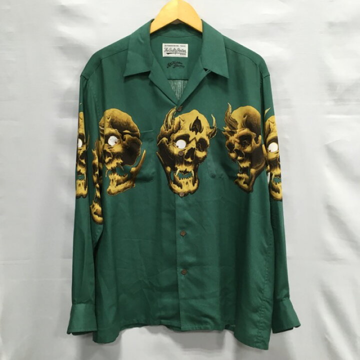 楽天市場】【送料無料】WACKO MARIA × 56 TATTOO STUDIO L/S HAWAIIAN  