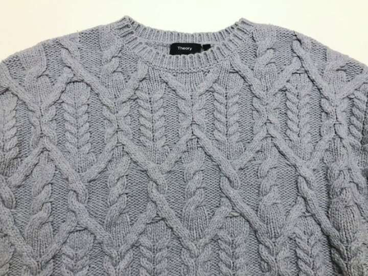 楽天市場】theory（セオリー）01-6401732-021-902 ケーブル ニット  