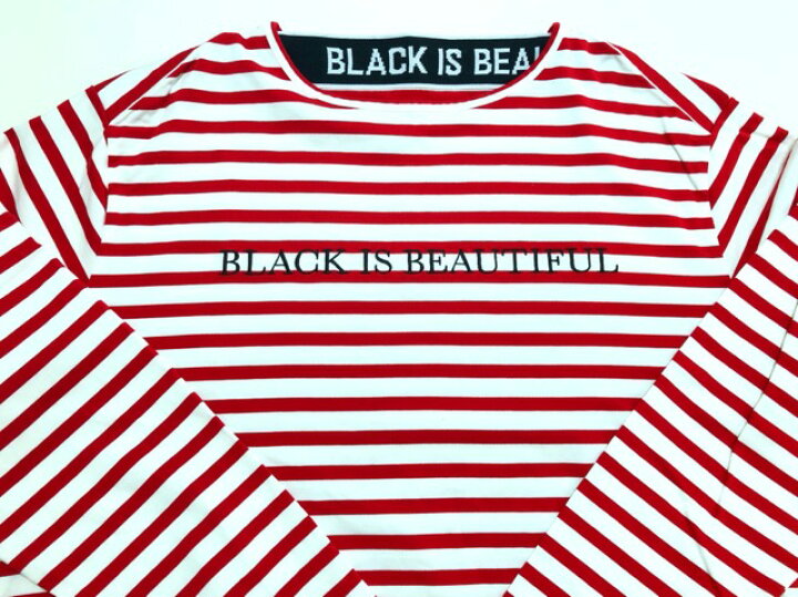 楽天市場】XXIII（セバントゥア）BLACK IS BEAUTIFUL ボーダー 長袖T 