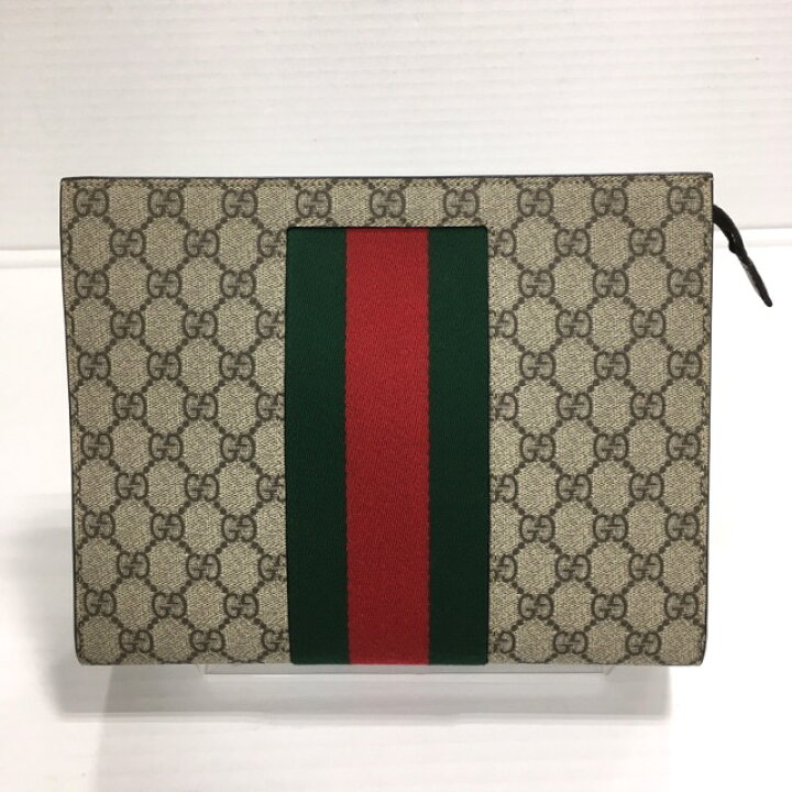 楽天市場】【送料無料】GUCCI / グッチ GGスプリーム クラッチバッグ