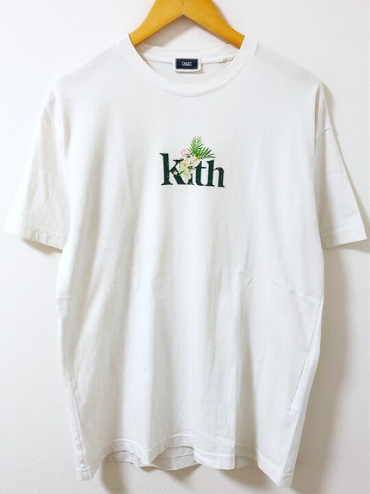 楽天市場】【送料無料】 Kith（キス）KH030088 Green Corsage Tee 