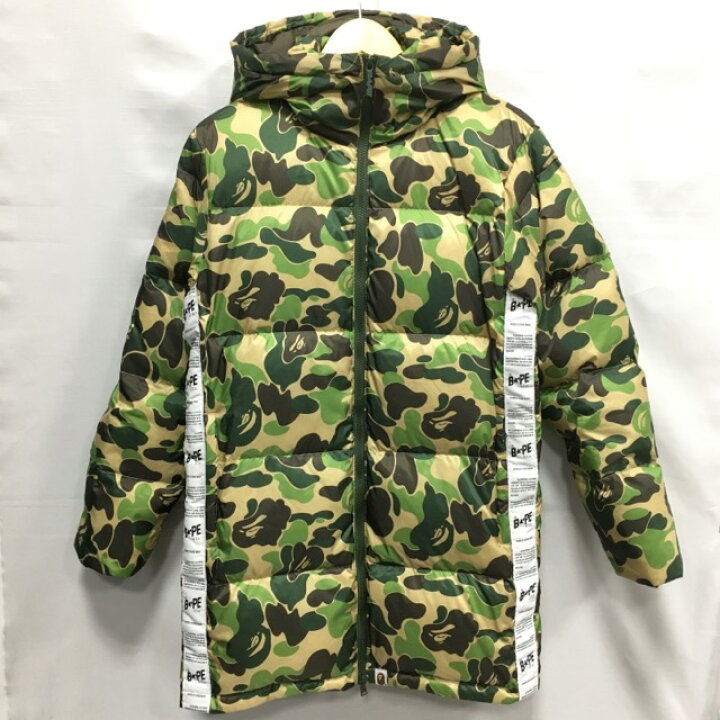 楽天市場】【送料無料】A BATHING APE ABC CAMO LONG DOWN JACKET  