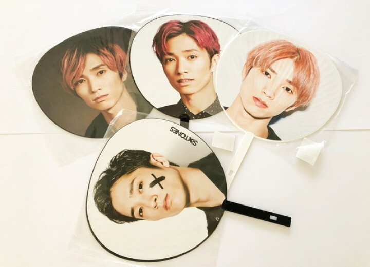 楽天市場】SixTONES 田中樹 うちわ 4点セット まとめ売り 未開封【中古 
